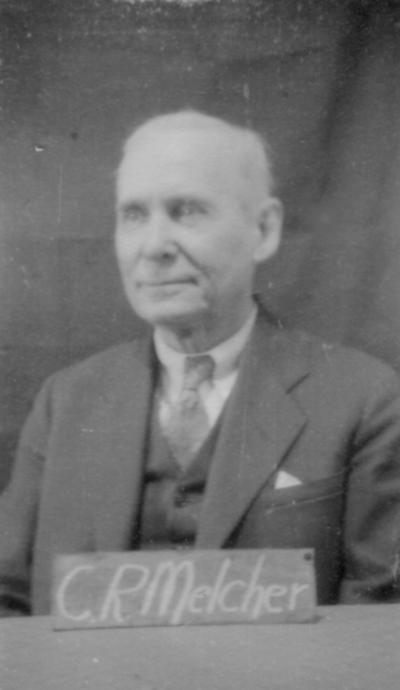 Melcher, Columbus R., Dean of Men 1914 - 1933, Professor and Head of German Languages and Literature, 1908-1919, Board of Trustees