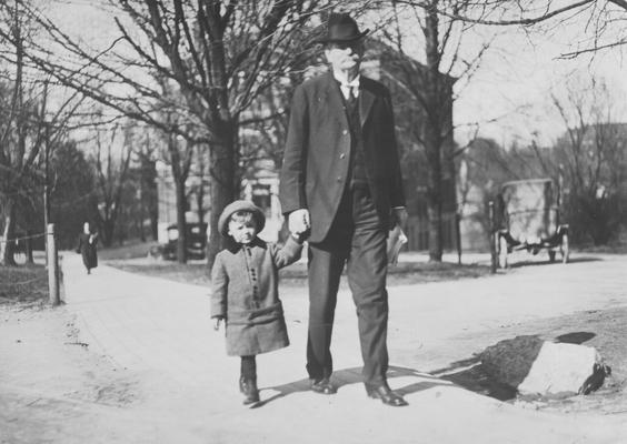 Barker, Henry Stites, President and unidentified child, 1911, page 18, 1965 