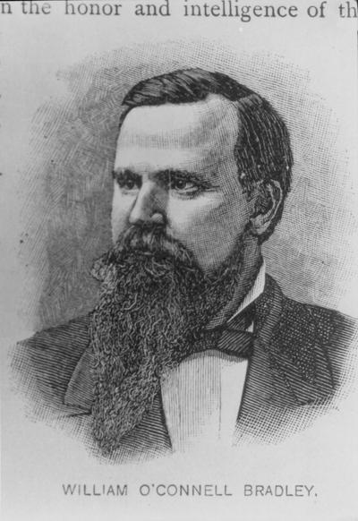 Bradley, William O'Connell, Governor of Kentucky, 1895-1899