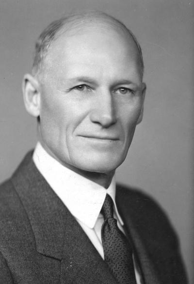 Cooper, Thomas Poe, Dean of the College of Agriculture and Director of the Agricultural Experiment Station, 1917 - 1951 and Acting President of the University of Kentucky, 1940-41