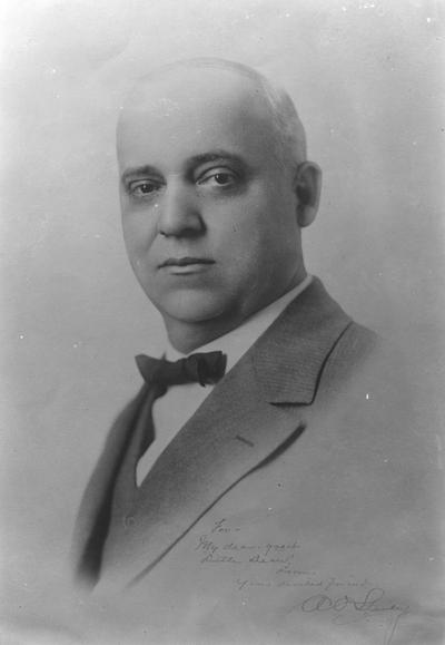 Stanley, Augustus O., Governor of Kentucky, 1915-1919