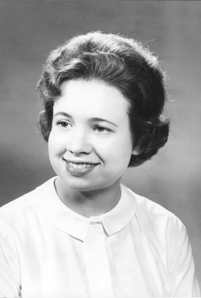 Stephens, Glynda S., Student, 1962, member of University of Kentucky Honors Program, Student Union Board, Keeneland Hall treasurer, and Links, a women's honorary group