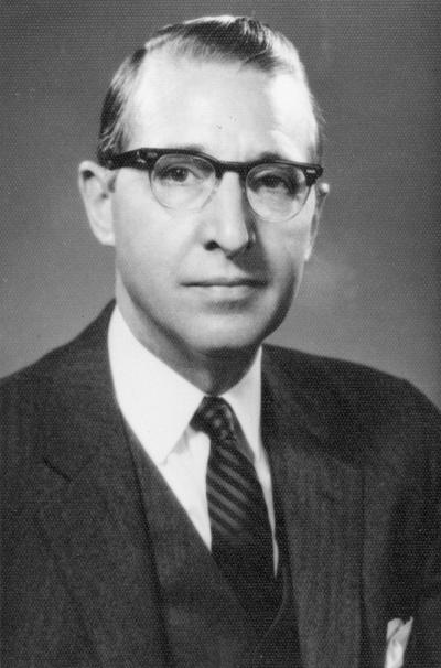 Stewart, Robert Burgess, 1931, Dean of the Fletcher School of Law and Diplomacy at Tufts University, University of Kentucky honorary degree June 1962