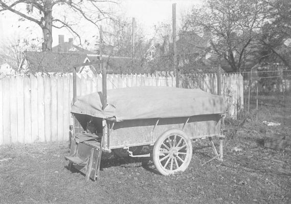 Supply covered wagon