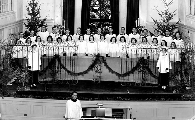 University of Kentucky choir, Christmas concert in Memorial Hall