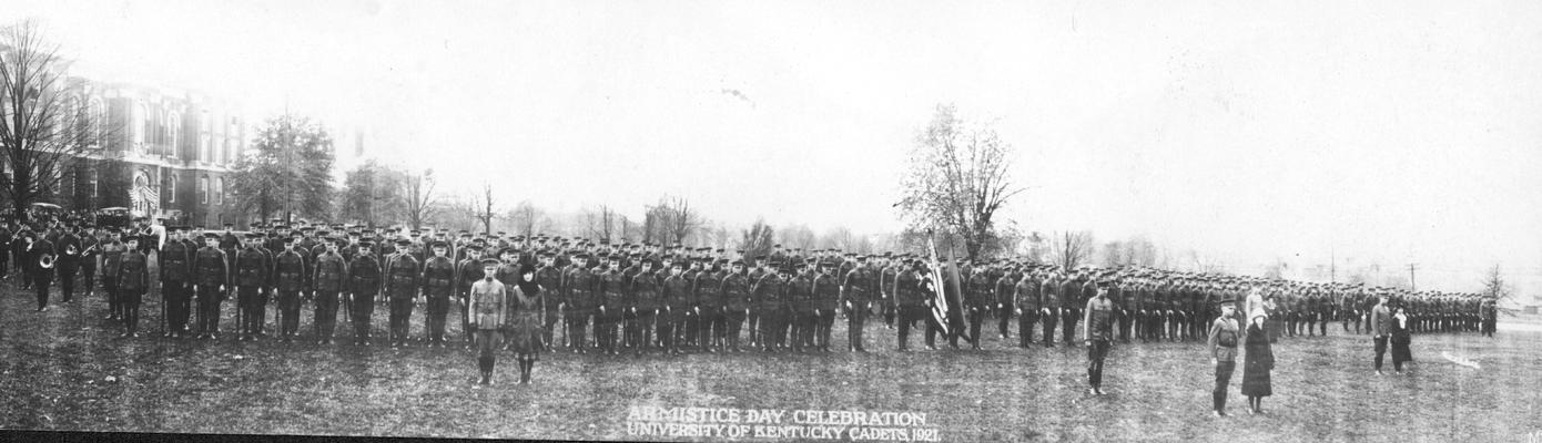 Armistice Day Celebration, Kentucky Cadets, 1921