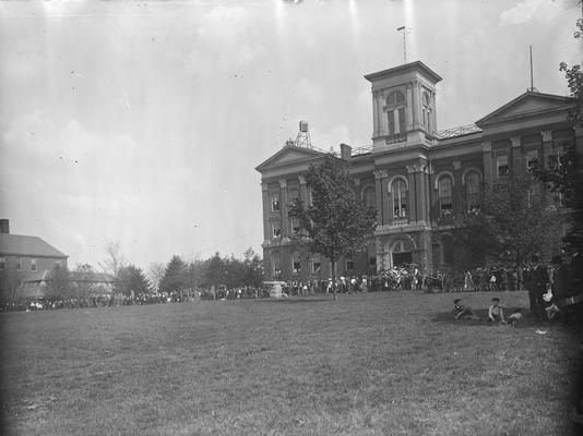 Administration Building, third cupola, 1903 - 1919, unknown event