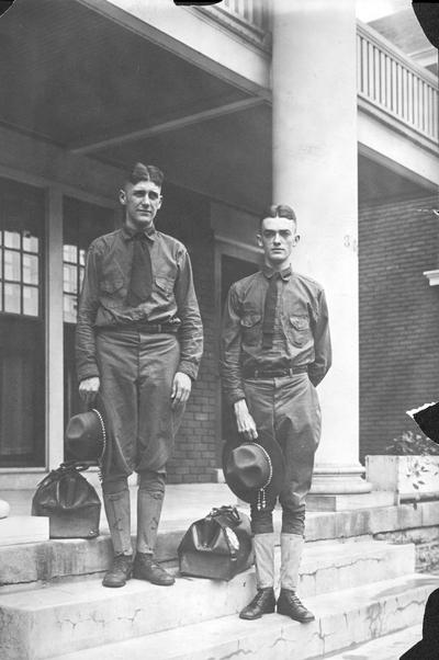 Soldiers or cadets in uniform