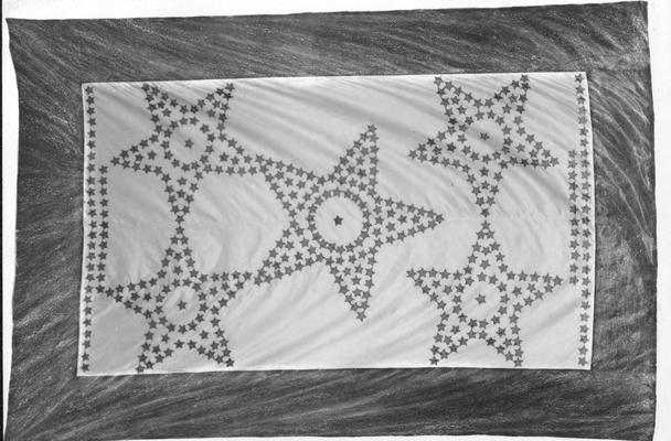 University's service flag with five stars made by the Home Economics students, page 184, 1918 