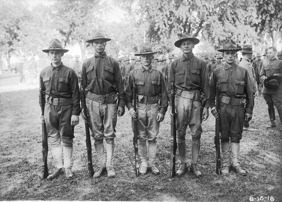 New soldiers, August 16, 1918
