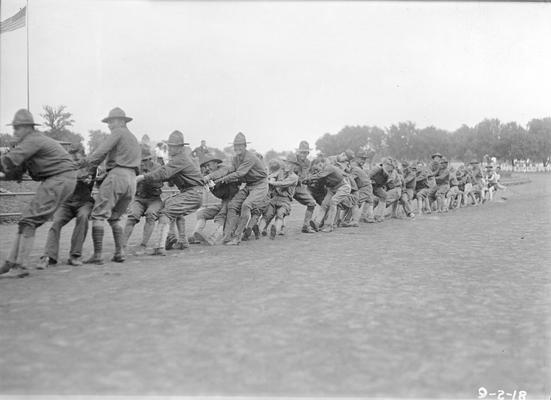 Tug-of-war, Field Day, September 2, 1918