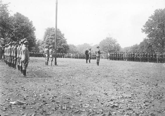 Instruction of Students Army Training Corps at University of Kentucky, October 1, 1918