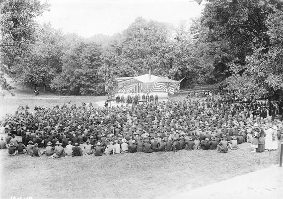 Installation ceremonies, Students Army Training Corps, October 1, 1918