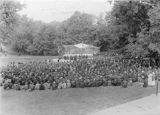 Installation ceremonies, Students Army Training Corps, October 1, 1918