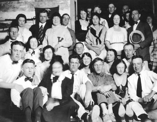 Kappa Sigma camp, Chicago, Illinois, summer 1920