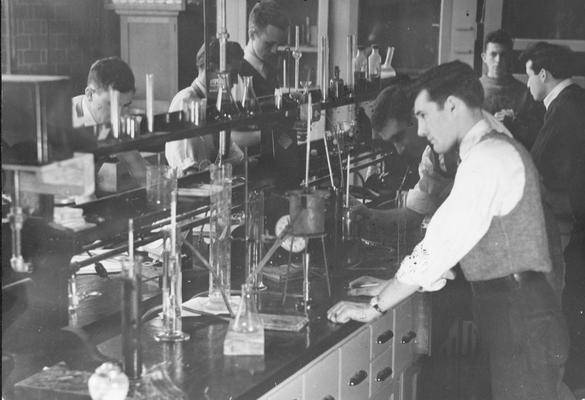 John Johnson, bituminous coal laboratory, 1941