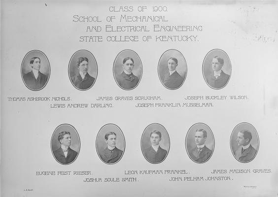 Engineering Class, 1900