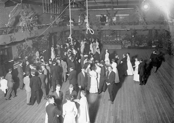 Barker Hall / Buell Armory, old gymnasium, Halloween party