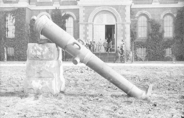 Student pranks, the cannon, captured by the United States forces at Santiago, Cuba from Spain during the Spanish - American War, the city of Lexington, Kentucky gave the cannon to the university in 1903, historically the cannon has been the object of numerous pranks