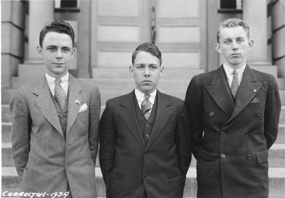 Carrollton, Kentucky, unidentified individuals, 1934