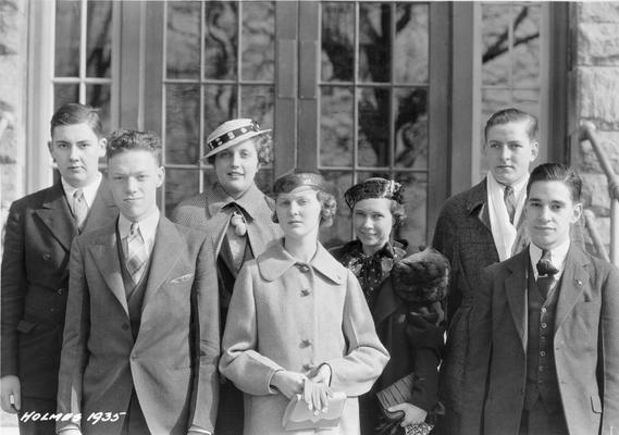 Holmes, Kentucky, unidentified individuals, 1935