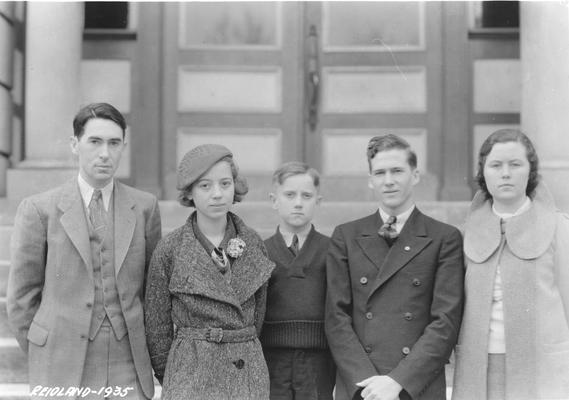 Reidland, Kentucky, unidentified individuals, 1935