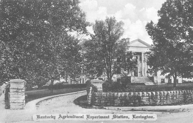 Agriculture Experiment Station / Scovell Hall, post card