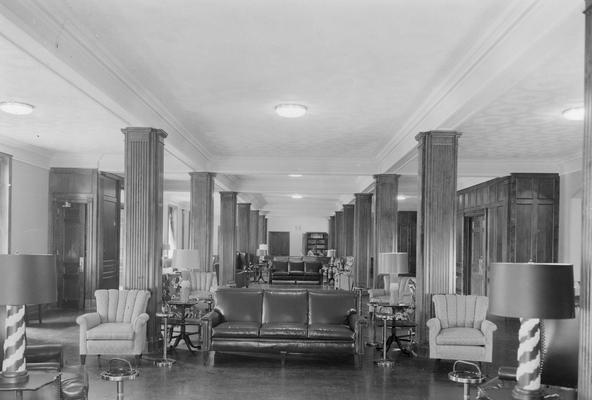 Bowman Hall, interior, 1949