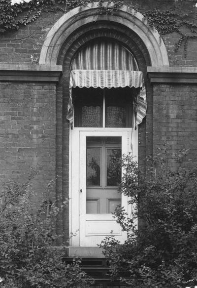 Administration Building, side door