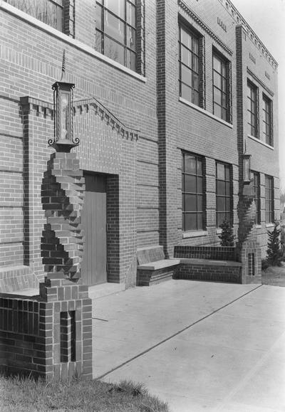 Lafferty Hall, Law Building and Library, 1937 - 1965, print dated circa 1940