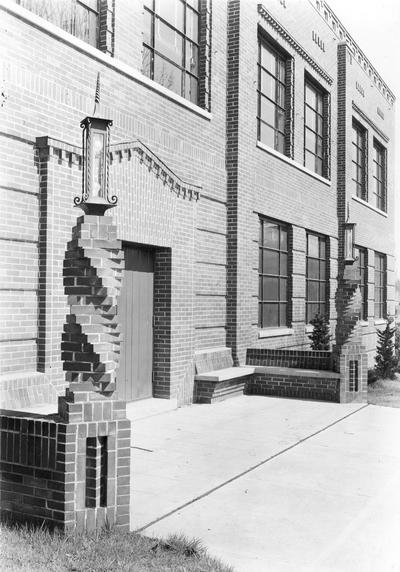 Lafferty Hall, Law Building and Library, 1937 - 1965, print dated circa 1940