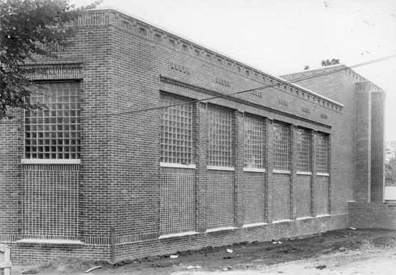 Lafferty Hall, Law Building and Library, 1937 - 1965, print dated circa 1940