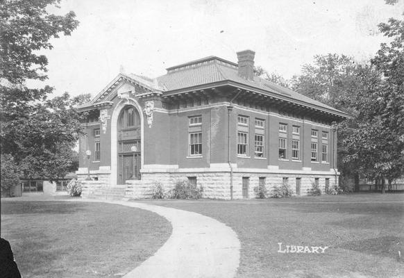Carnegie Library, dedicated 1909