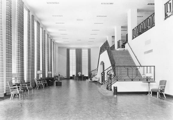 Student Union Building, interior, circa 1939