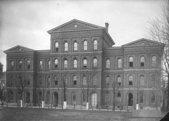 White Hall, first men's dormitory, built 1882, destroyed 1967