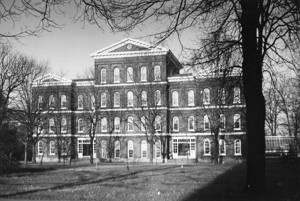 White Hall, first men's dormitory, built 1882, destroyed 1967