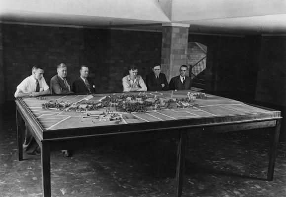 Campus Model, architects and engineers view