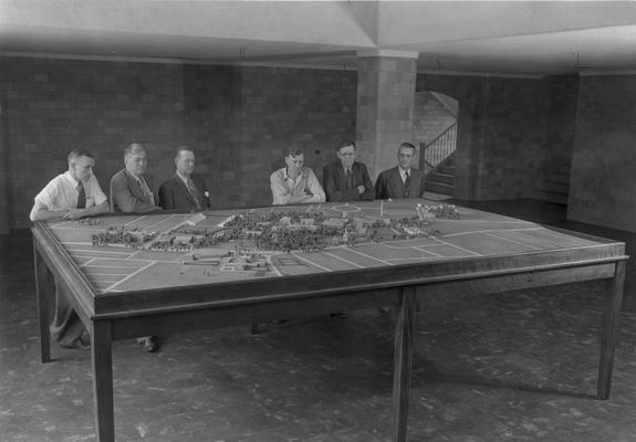 Campus Model, architects and engineers view