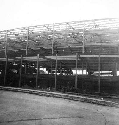 Construction, Memorial Coliseum, completed 1950