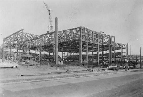 Construction, Memorial Coliseum