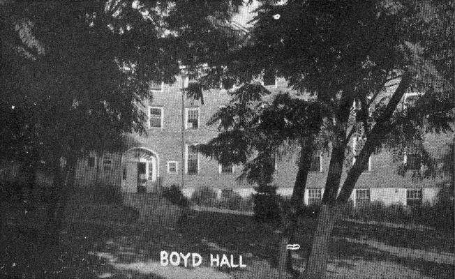 Boyd Hall, 1925