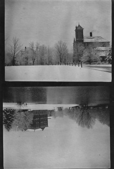 Winter Scenes, Barker Hall / Buell Armory