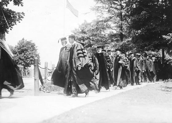 Commencement 1916, H. M. Froman, State Board of Agriculture, Richard 