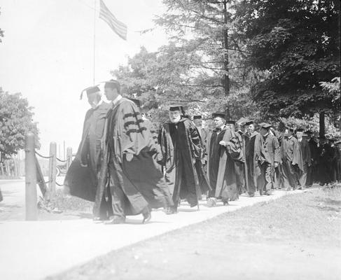 Commencement 1916, H. M. Froman, State Board of Agriculture, Richard 