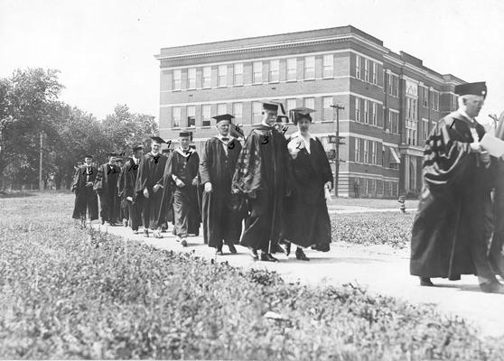 Faculty, Board members and graduates, Pence Hall