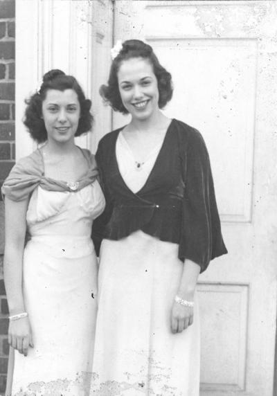 Mary Duncan, Kappa Kappa Gamma and Jean Marie McConnell, Independent, Danville, 1939 
