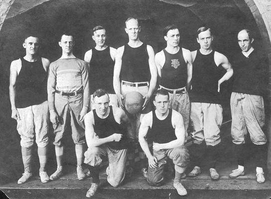 Faculty Basketball team, circa 1913-1914