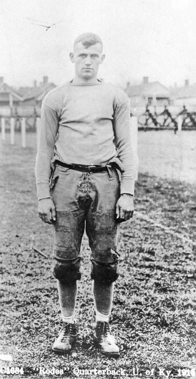 Football, William Rhodes, 
