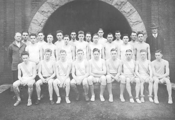 Track team, circa 1910