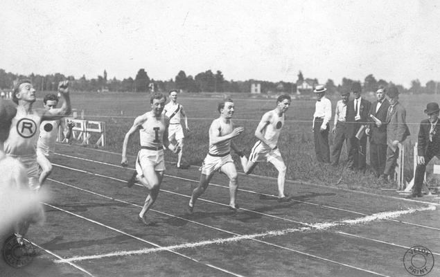Track, probably not University of Kentucky, circa 1910
